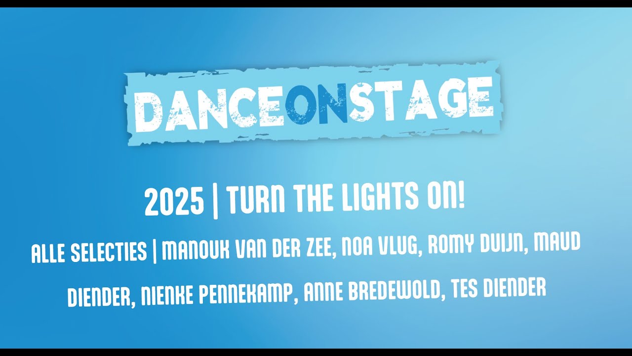 RKDOS Dance On Stage 2025 | Alle selecties | Turn The Lights On!