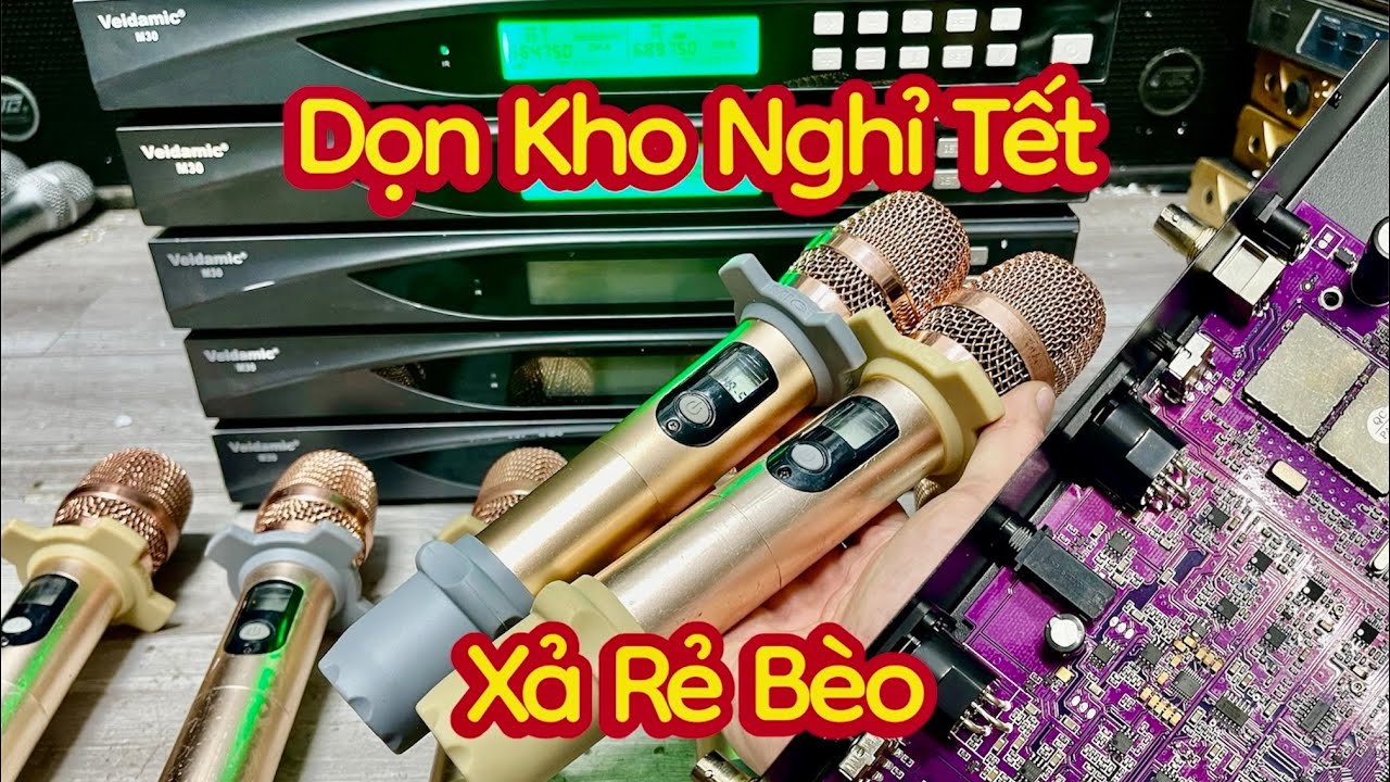 Nghỉ Tết Giảm 300K Mic Baier Vỉ Tím M30 Đời Cao Zin Đét Tuyển Chọn Để Ae Karaoke Tết