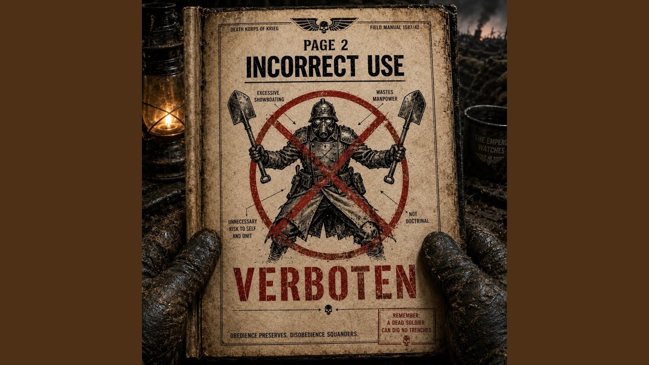 Krieg Field Manual: Straight to Shovel