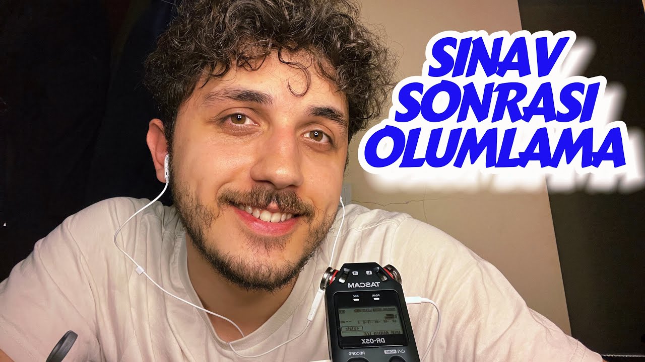 ASMR TÜRKÇE ~ SINAV BİTİŞİ OLUMLAMA #sohbet #olumlama #asmr #asmrsounds #relaxing