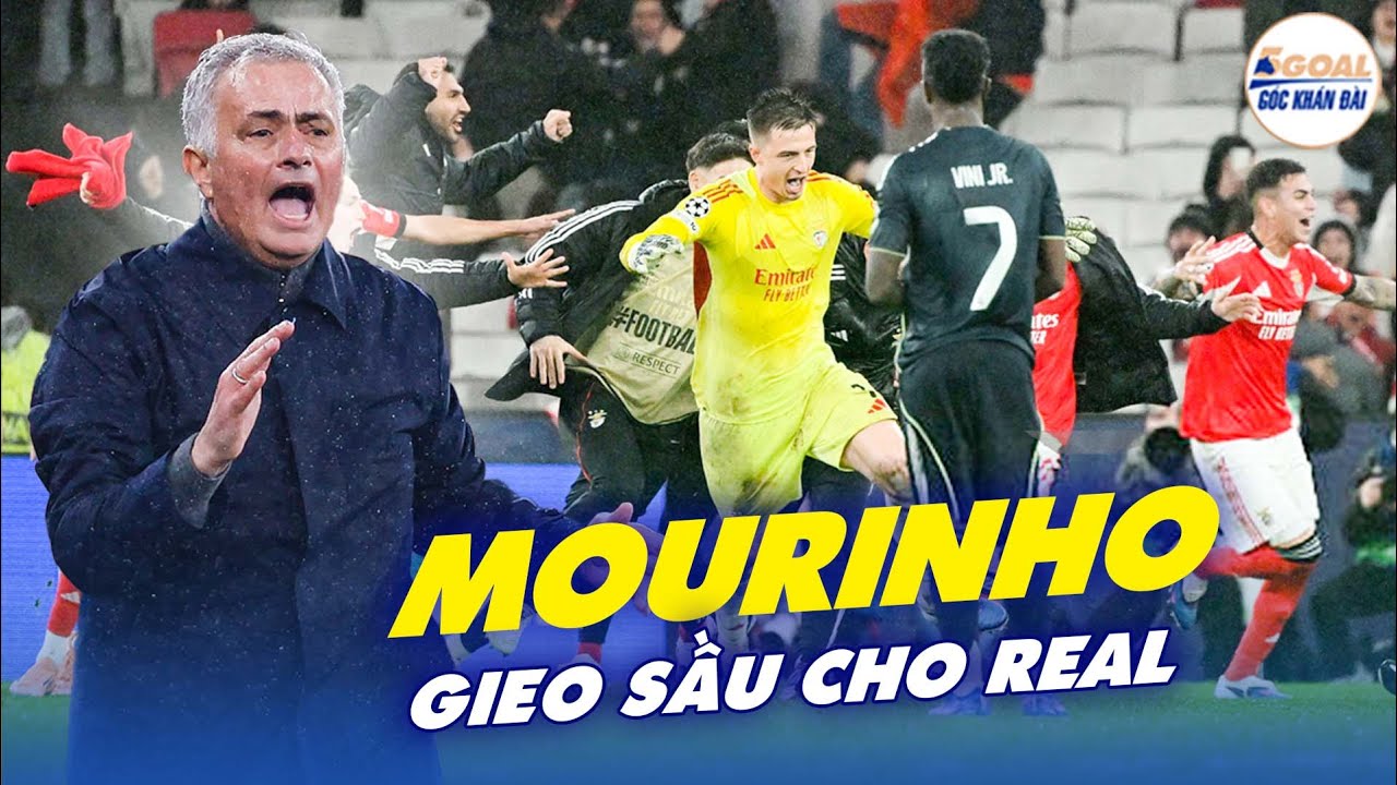 MOURINHO “HÓA ĐIÊN” PHÚT 90+8 | REAL MADRID GỤC NGÃ TẠI DA LUZ VÀ CƠN ÁC MỘNG KINH HOÀNG ĐÁ PLAY-OFF