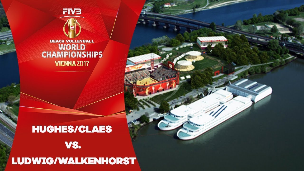 Hughes/Claes (USA) v Ludwig/Walkenhorst (GER) - FIVB Beach Volleyball World Champs