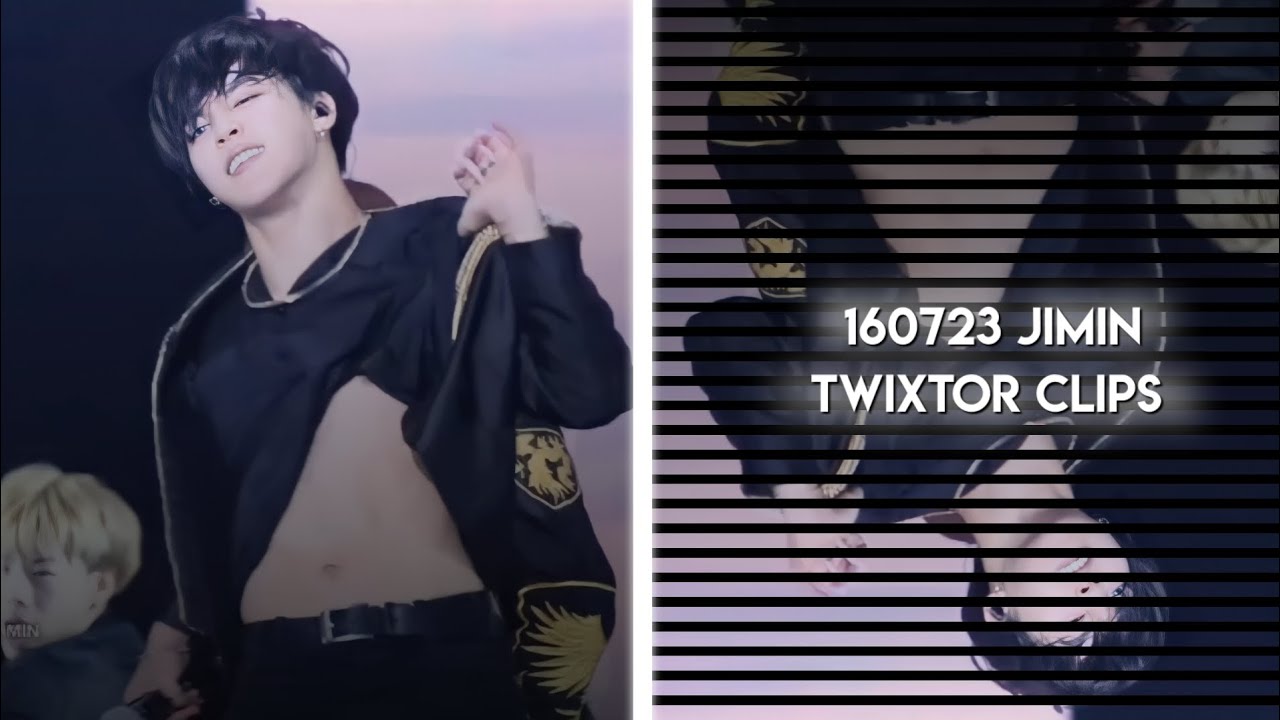 Jimin 160723 twixtor clips for editing