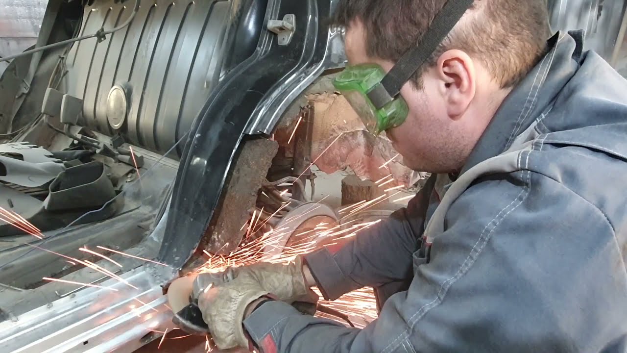 ремонт арки мерседес w124