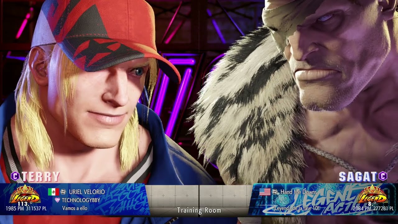 sf6-🔥uriel velorio ( terry ) vs hand me downs ( sagat )🔥