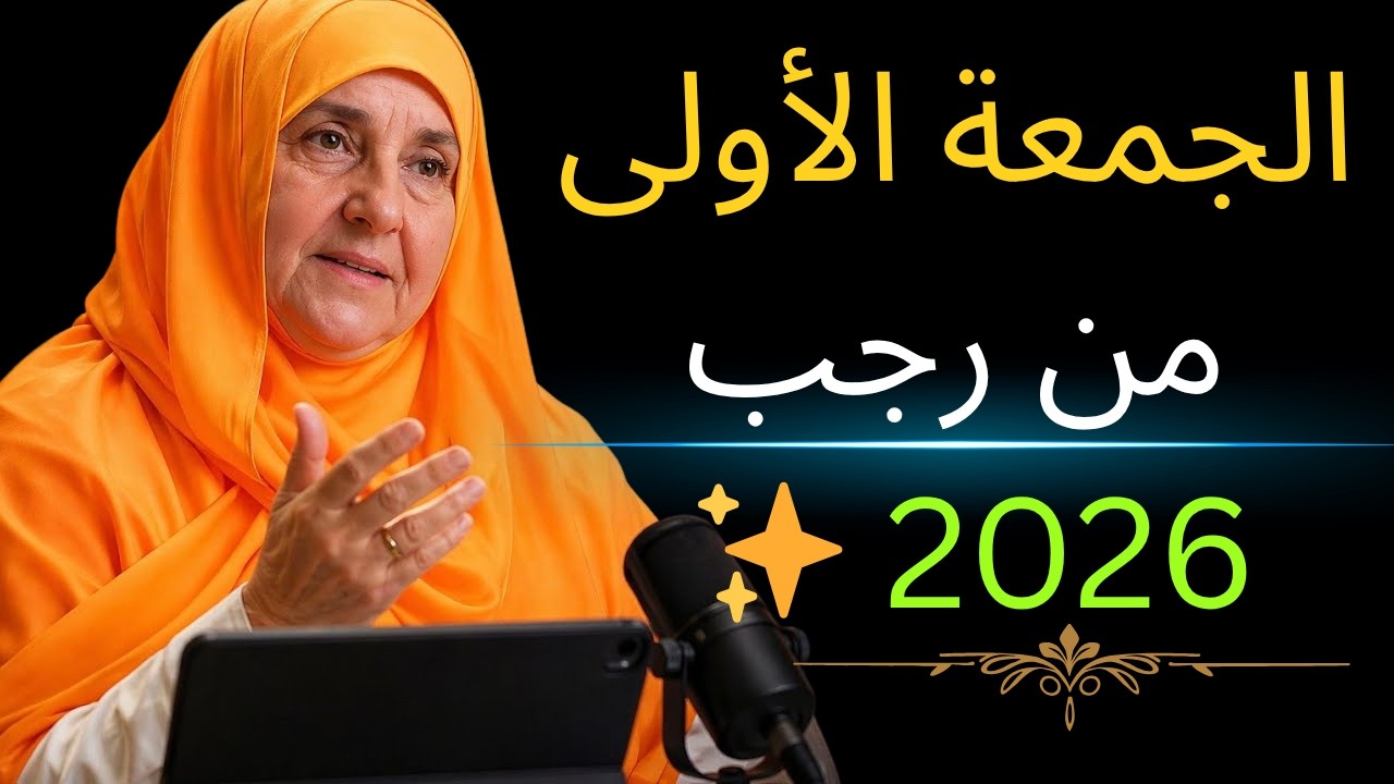 بعد صلاة الجمعة حتى المغرب دعاء لا تتركه في الجمعة الأولى رجب 2026 , وسترى العجب فحياتك - هيفاء يونس