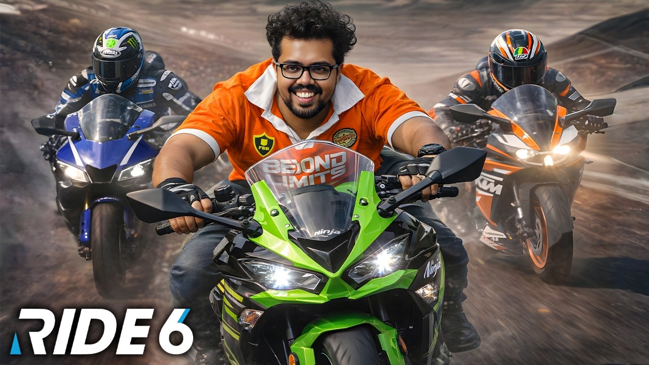 Kawasaki NINJA vs RX100 Unexpected Battle 😱 | RIDE 6 REALISTIC GAMEPLAY