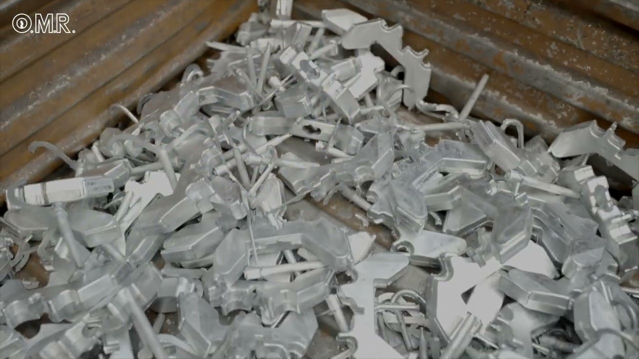 OMR zamak processing department: from the raw material to the finished piece