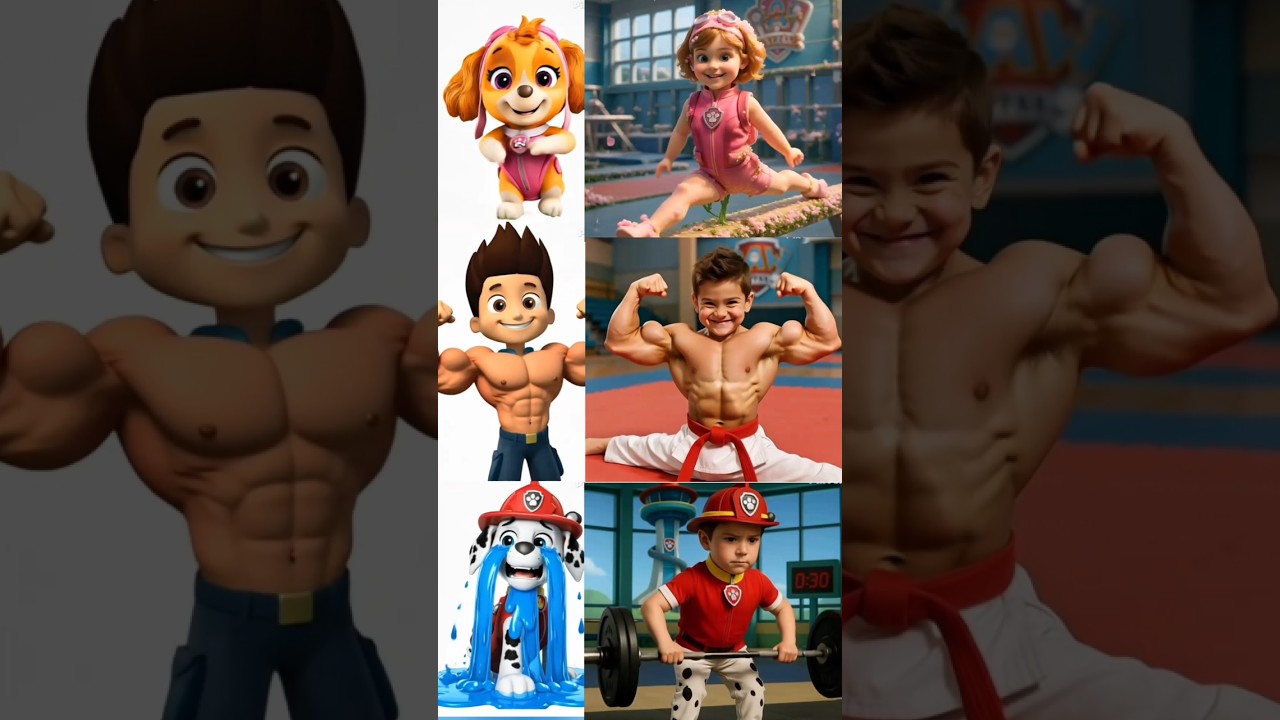 🐾PAW Patrol Rescue World: Marshall, Rubble, Chase, Zuma, Rocky and Skye & Ryder #pawpatrol #shorts