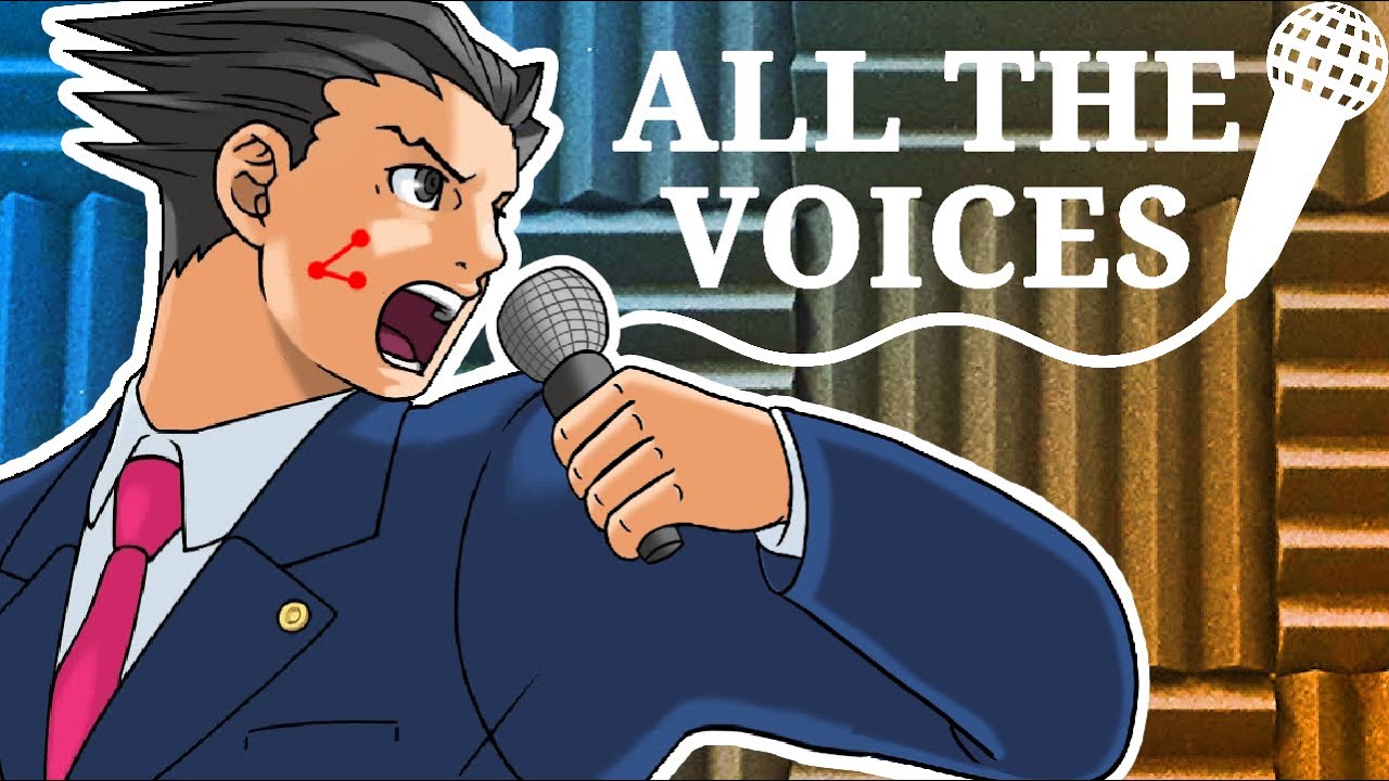 ALL THE VOICES of Phoenix Wright: Ace Attorney