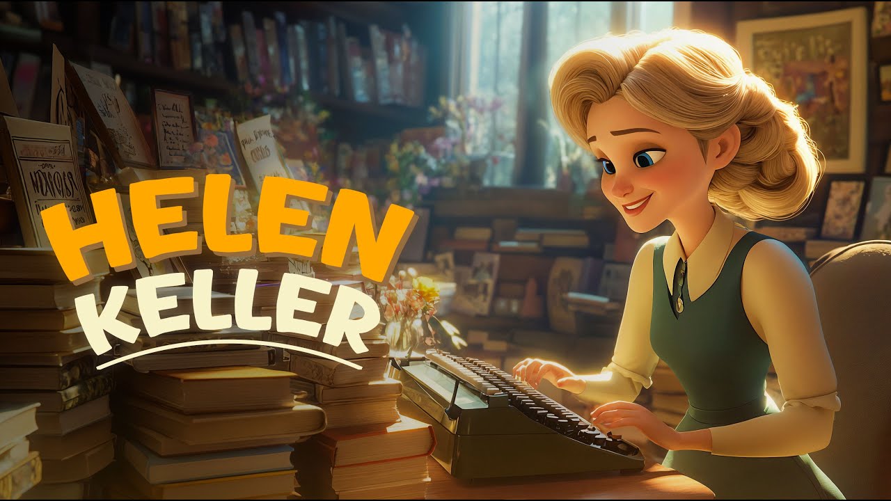 Helen Keller&rsquo;s Incredible Journey | From Silence to World Inspiration | [2025 Animated 4K] #women