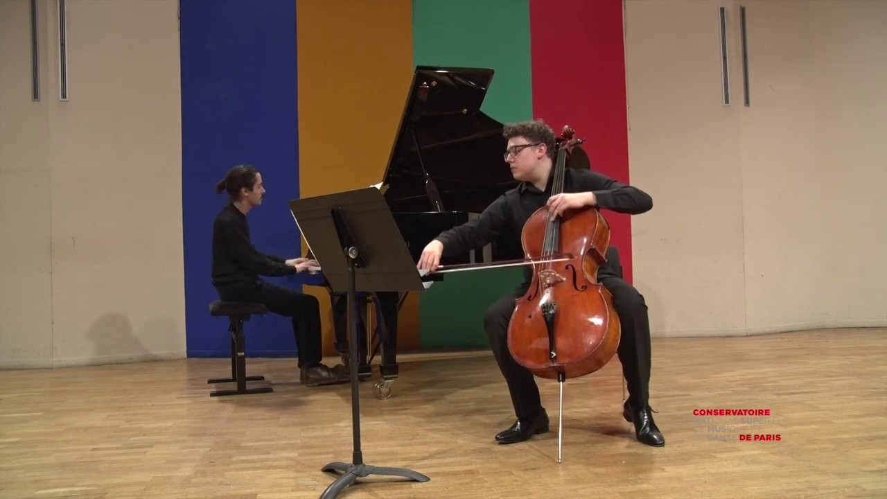 JB Bréval Sonata 5 in G Major 2nd Movement - Christopher Ellis