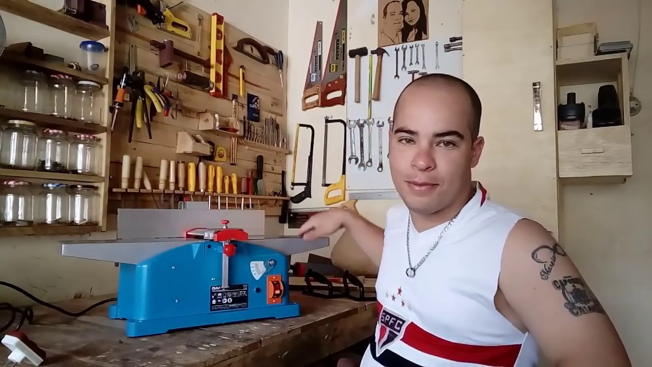 Plaina desempenadeira da gamma ( bancada )