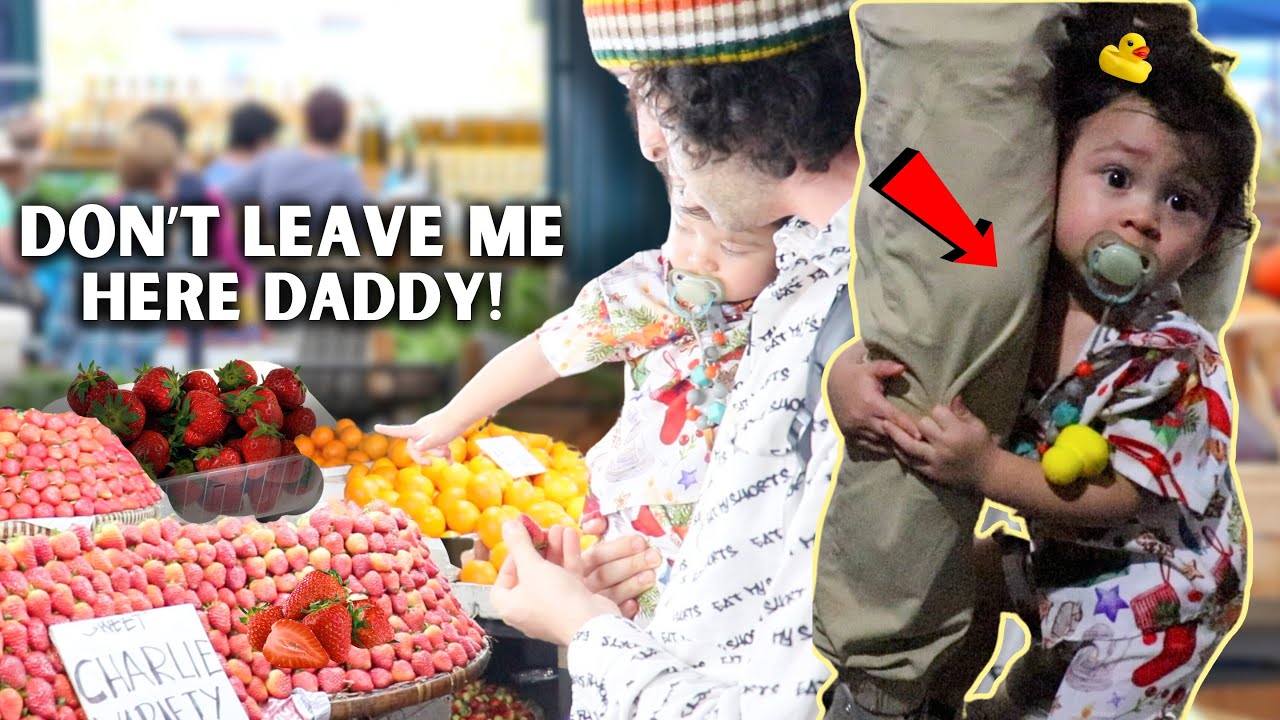 Buying Everything My SON Touches (MARKET EDITION) 😍