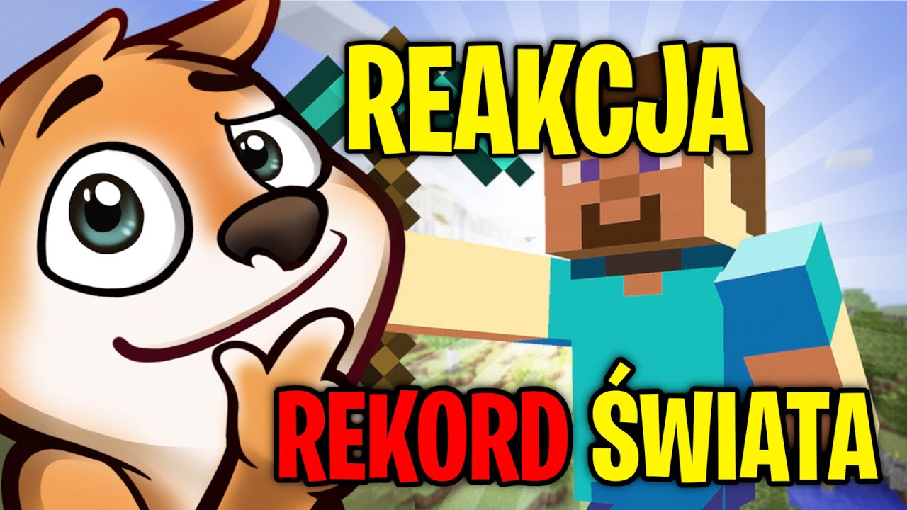NEXE OGLĄDA AKTUALNY REKORD ŚWIATA MINECRAFT SPEEDRUN (14:05)