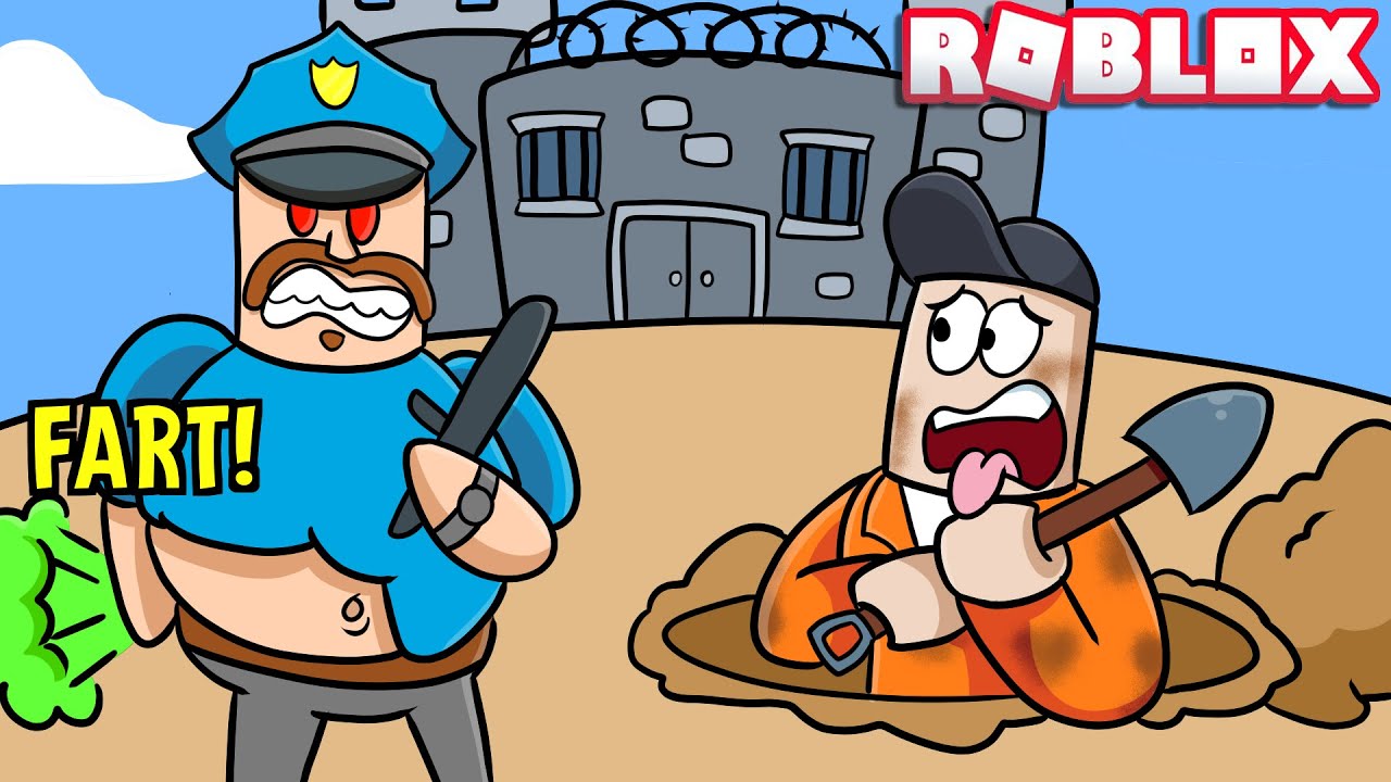 BARRY'S PRISON RUN IN ROBLOX (SIREN COP ENDING)