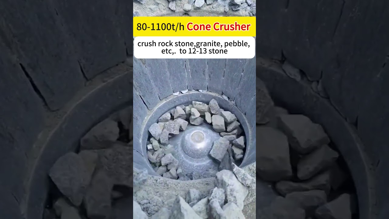 6-450 TPH Cone Crusher For Sale  #stonecrusher