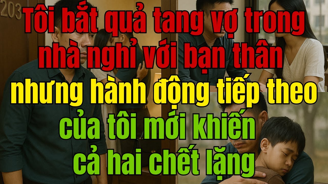 Tôi bắt quả tang vợ trong nhà nghỉ với bạn thân → nhưng hành động tiếp theo của tôi mới khiến họ sốc