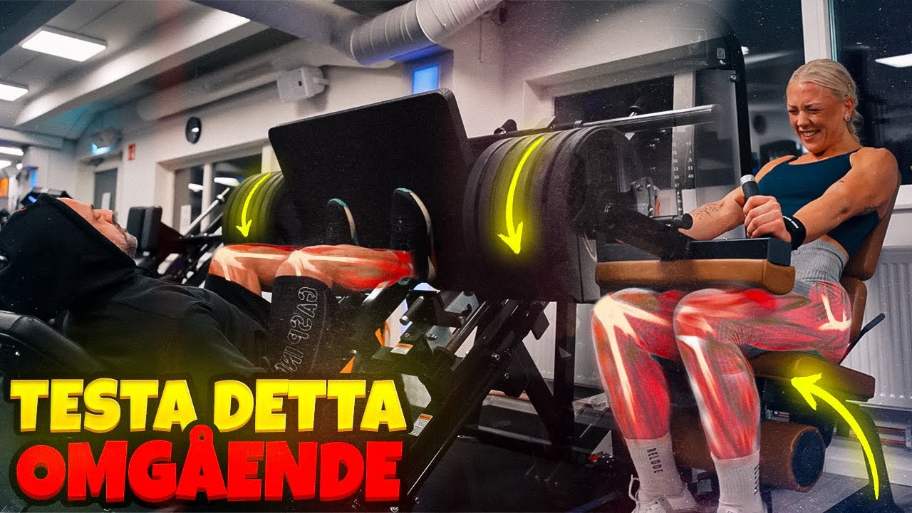 TRÄNINGSPROGRAMMET SOM FÅR DINA BEN ATT EXPLODERA!