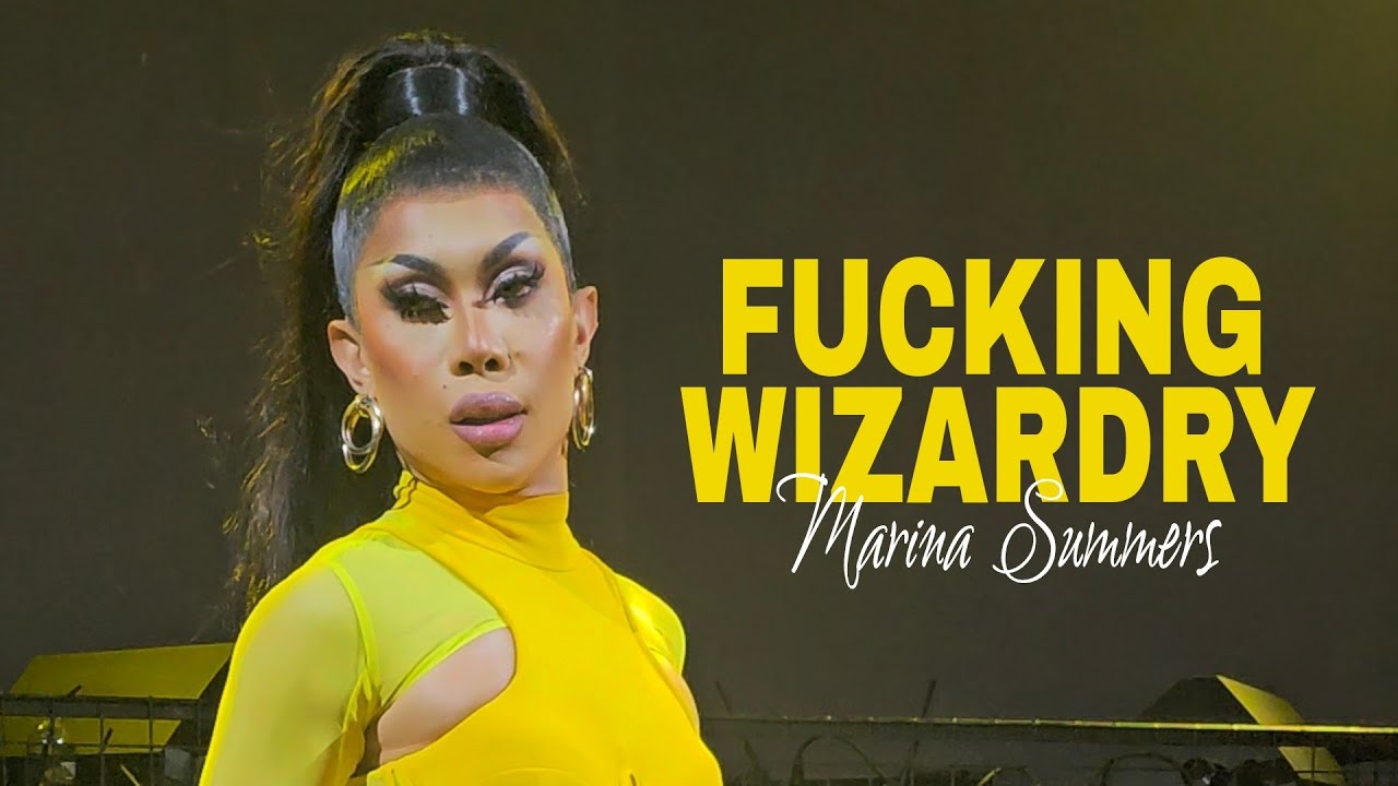 Marina Summers performing Fvcking Wizardry at the Marina vs The World send off show #MarinaSummers