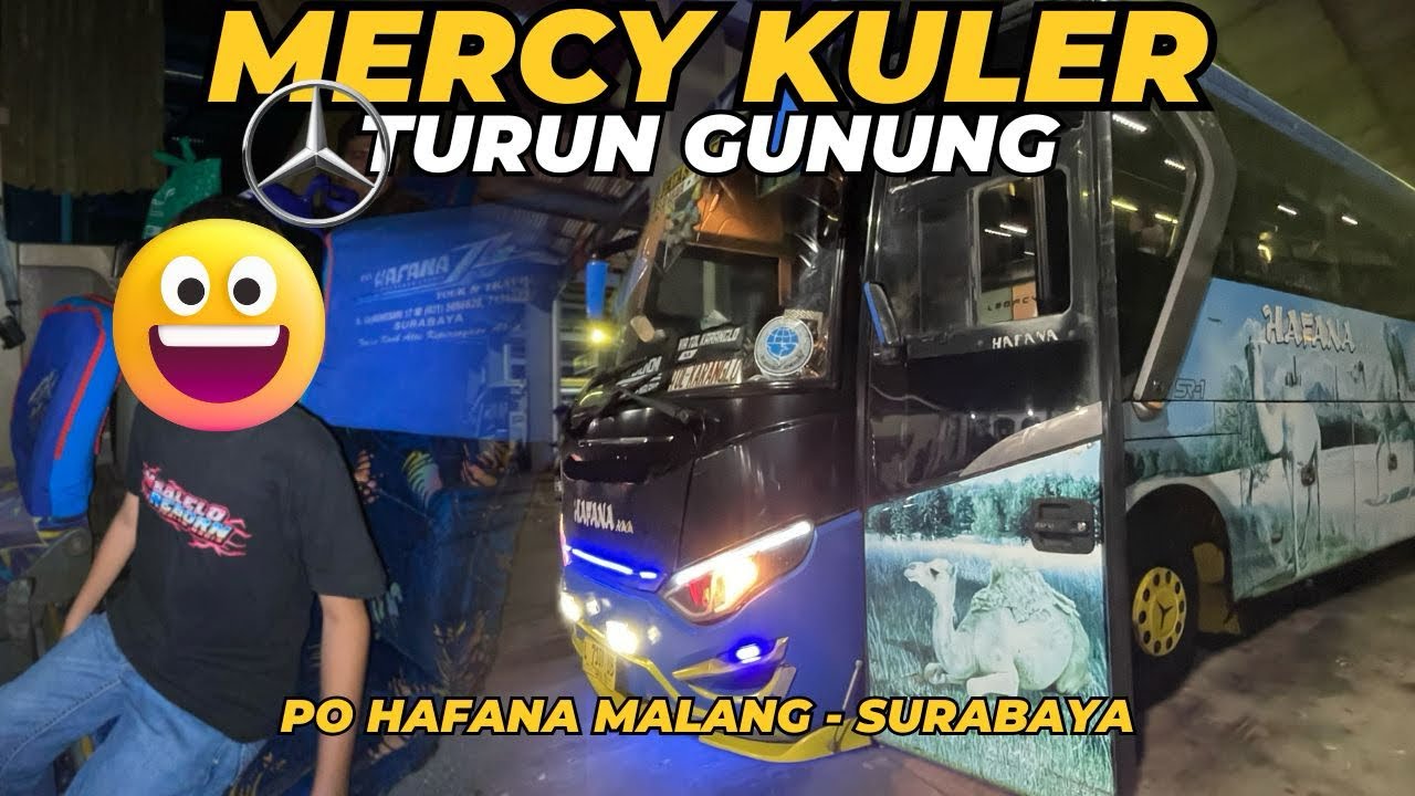 BUS LAWAS MASIH NYAMAN ‼️ Trip mercy kuler milik legenda Patas Jatim PO Hafana Malang - Surabaya