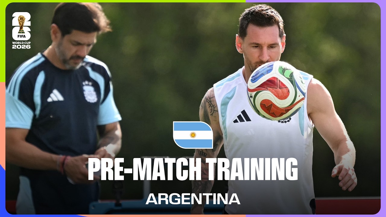Argentina Train Before Cabo Verde | FIFA World Cup 2026&trade;