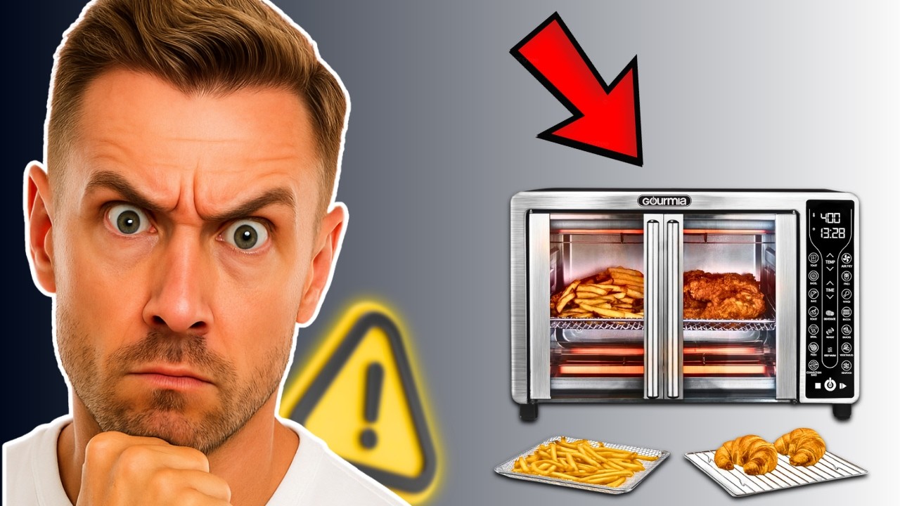 French Door Air Fryer Oven Review - Big Family Savior… or Big Electric Bill?