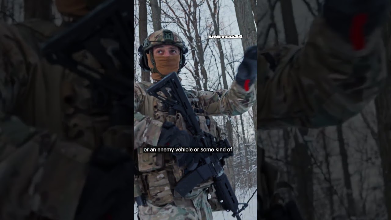 Ukrainian Soldier Tells How to Move on the Frontline in Winter Conditions #warinukraine