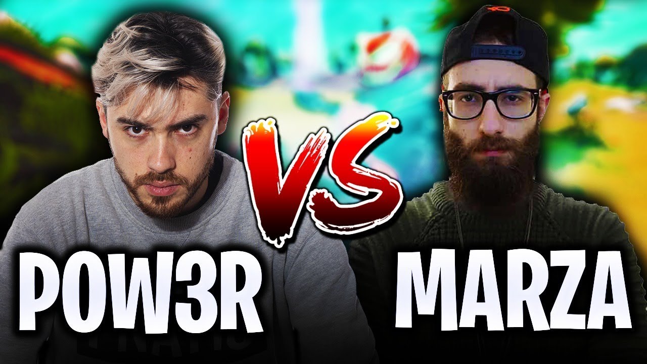 POW3R vs MARZA | 1 vs 1 IN CREATIVA SU FORTNITE | FORTNITE ITA