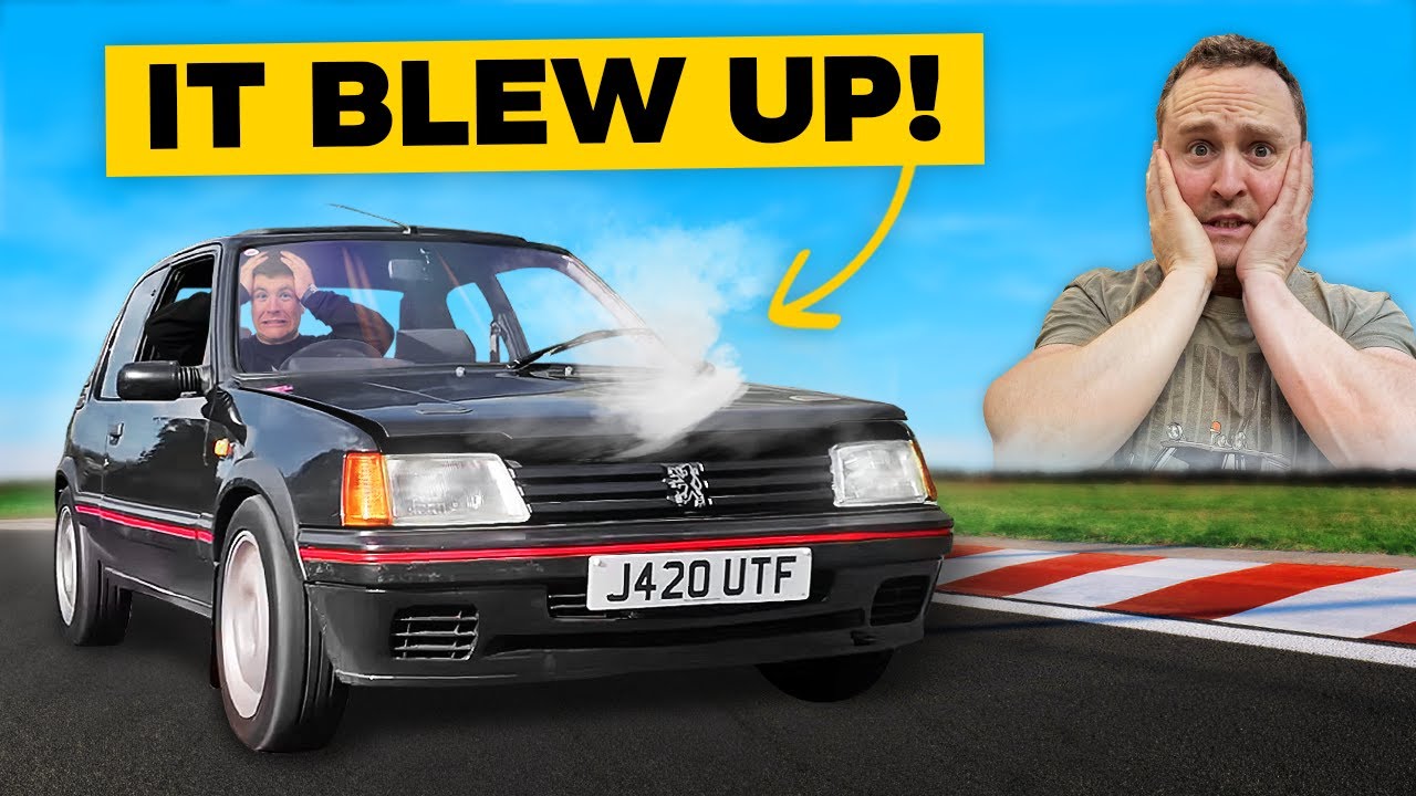 I Blew Up My Modified Peugeot 205 GTi!