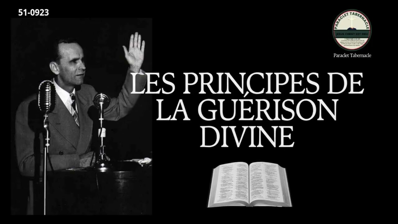 Les principes de la guérison divine.