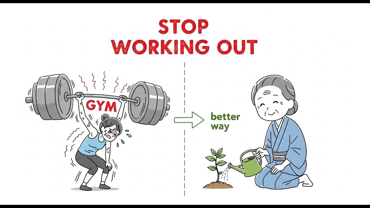 Why Japanese People Never Exercise (And Still Live Past 100)