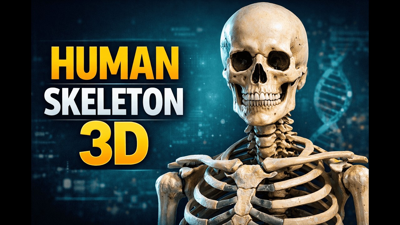 Mastering Anatomy: Human Skeletal System: A Complete 3D Anatomical Guide.