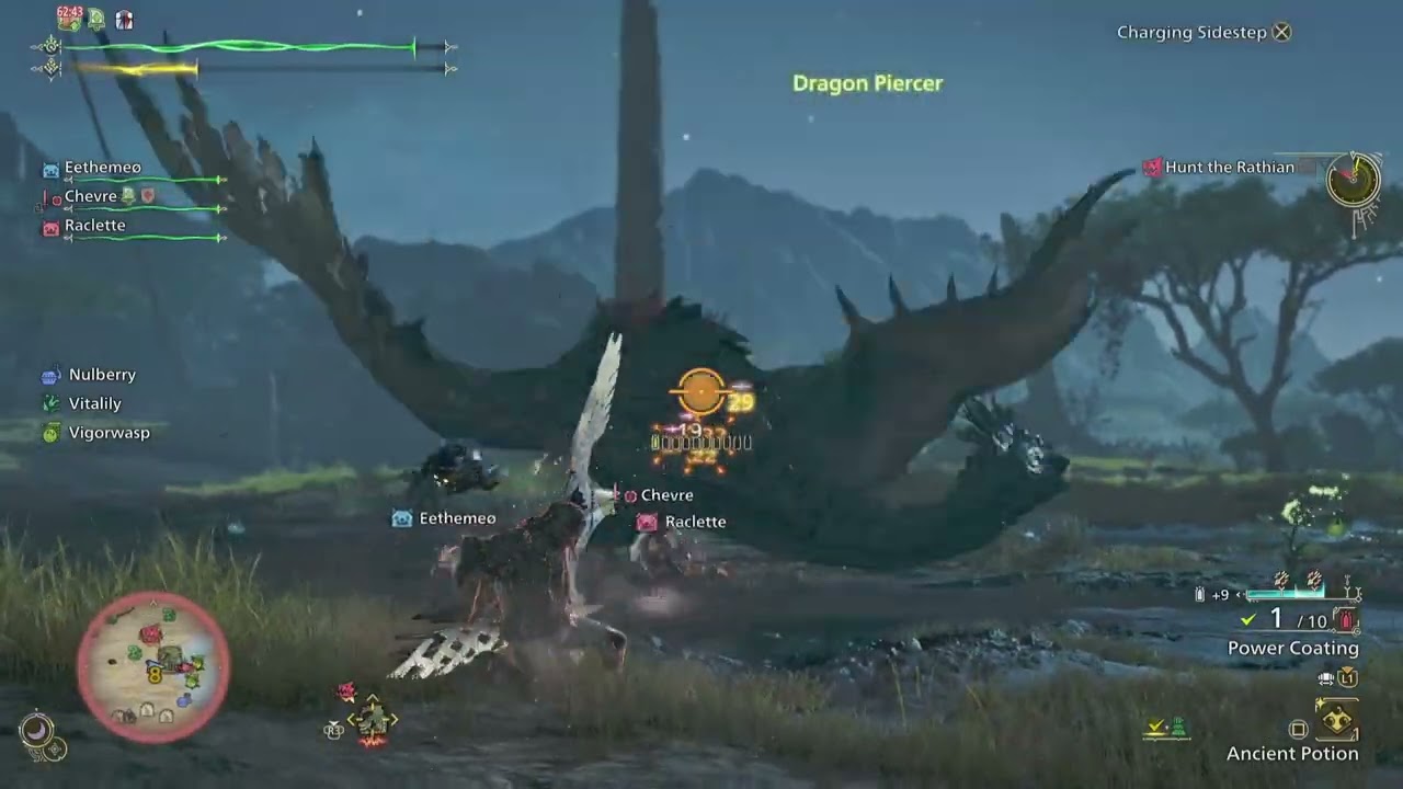 Monster Hunter Wilds_4 Stars Rathian_Like a Fire Hidden By Sand_Bow