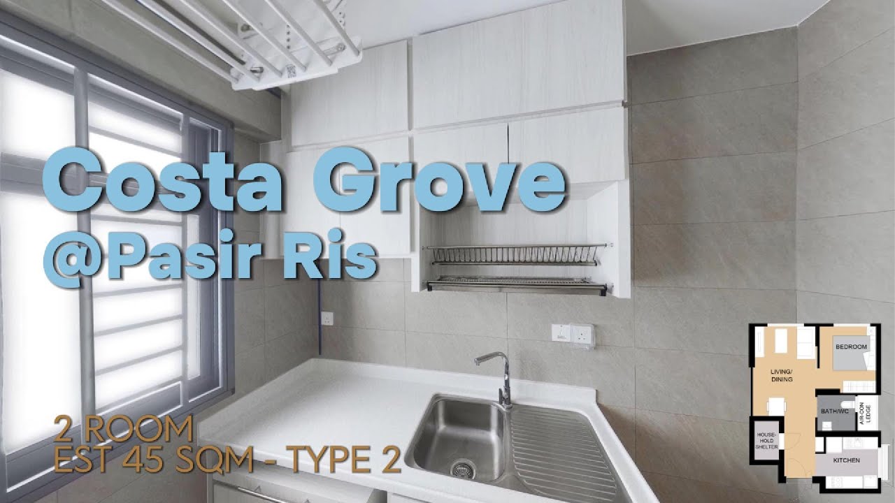 Costa Grove @ Pasir Ris 2 Room, Est 45 SQM - Type 2