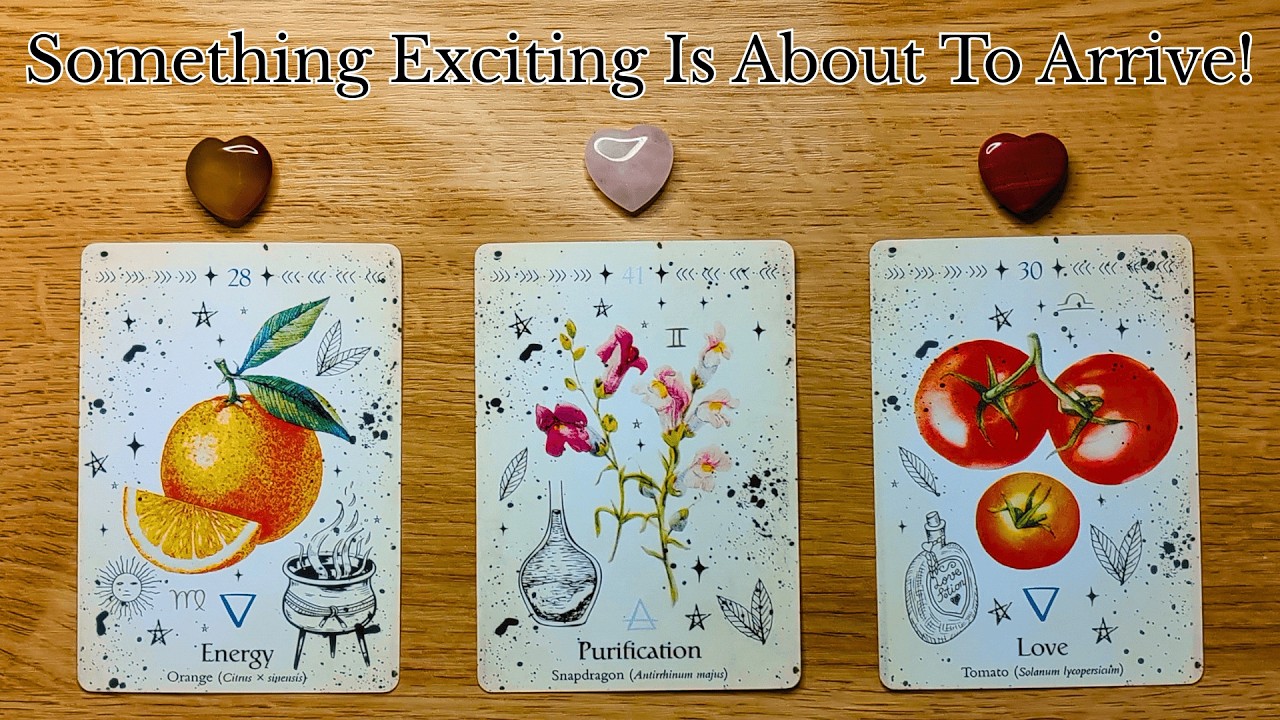 ✨SOMETHING EXCITING IS ABOUT TO ARRIVE IN YOUR LIFE! 🍊🌸🍅 Pick A Card 🔮✨ Timeless Tarot Reading