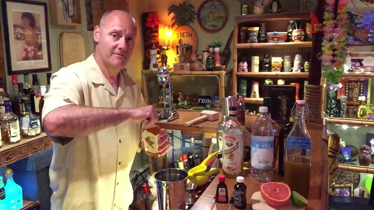 Captain's Grog, Making the Exotic Cocktails of Smuggler's Cove