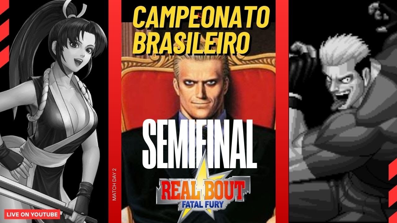 🏆(SEMIFINAL)Campeonato Brasileiro REAL BOUT fatal fury -  #snk #retrogames #kof2002