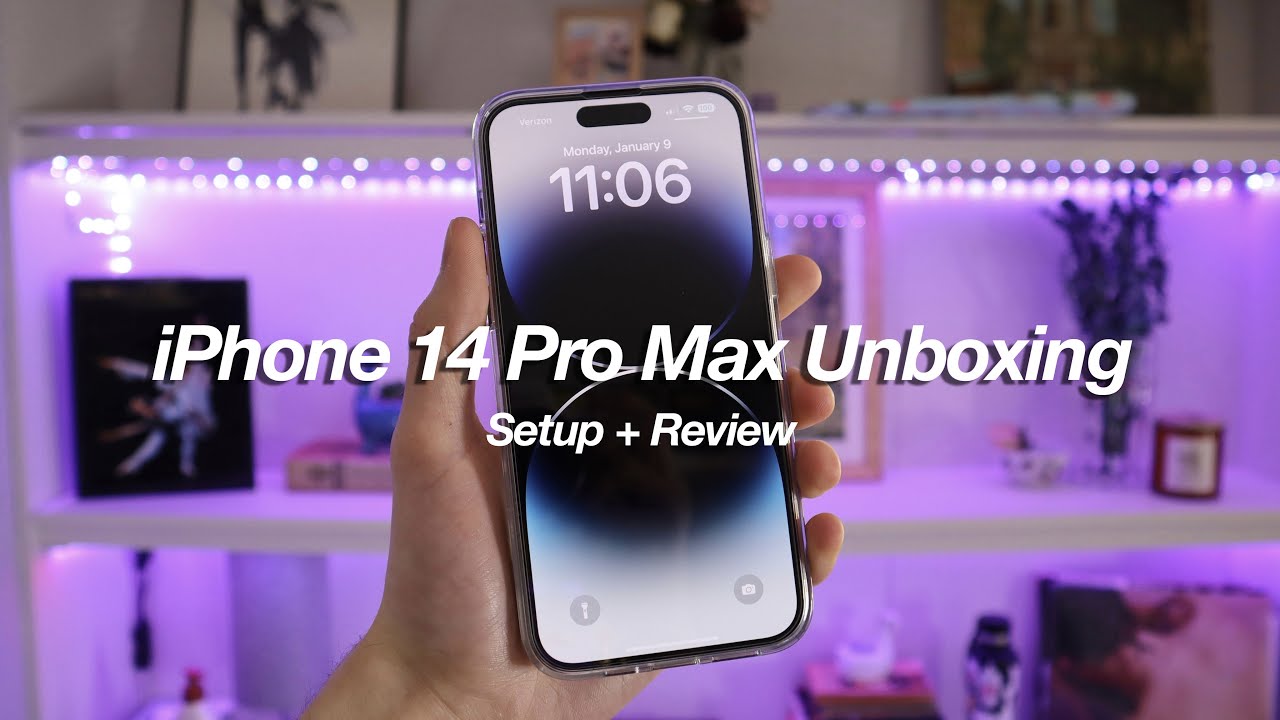 iPhone 14 Pro Max Space Black Unboxing + Review | Camera Test, 11 Pro Max Comparison, Aesthetic