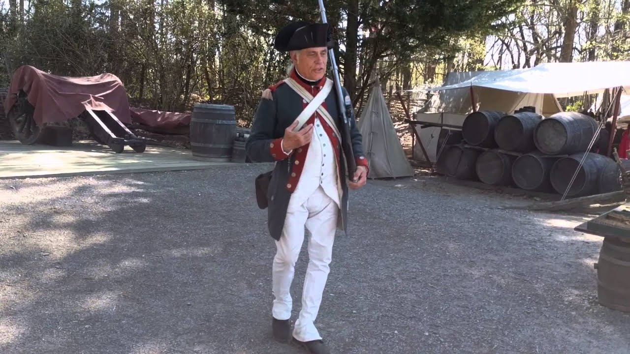 French Charleville Musket Demonstration Yorktown Victory Center