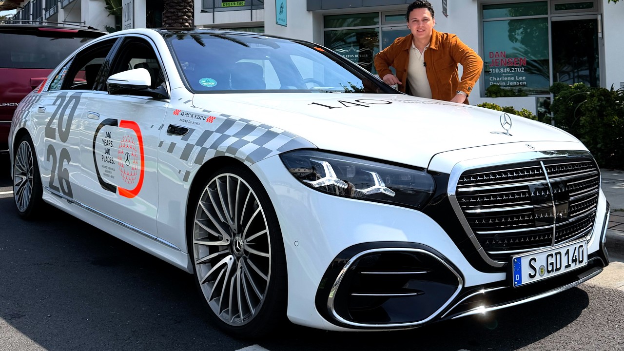 NEW 2027  S Class - World Tour Mercedes S580 at 140 Places Drive Review