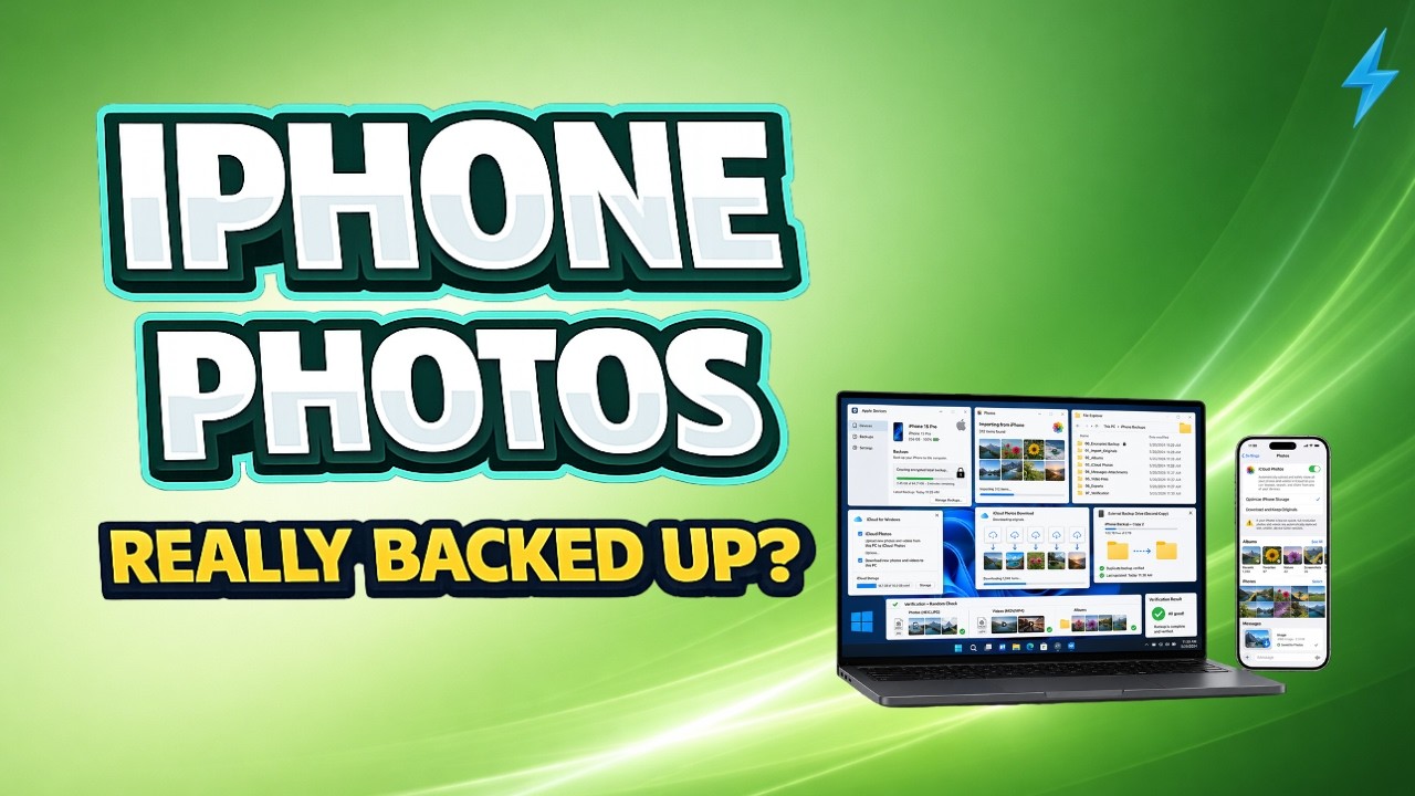 How to Back Up iPhone Photos to Windows Properly: iCloud, Albums & Message Images