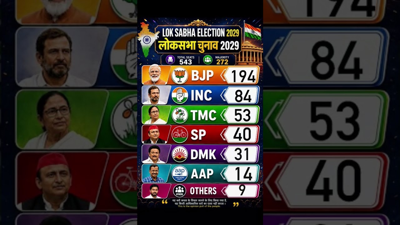 The atmosphere in the country is already heating up for the 2029 Lok Sabha elections! In this video,
