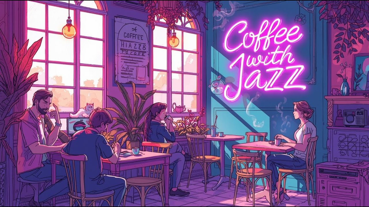 Peaceful Coffee with Radio Jazz 🌞☕| Cozy Playlist for Calm Focus by Purple