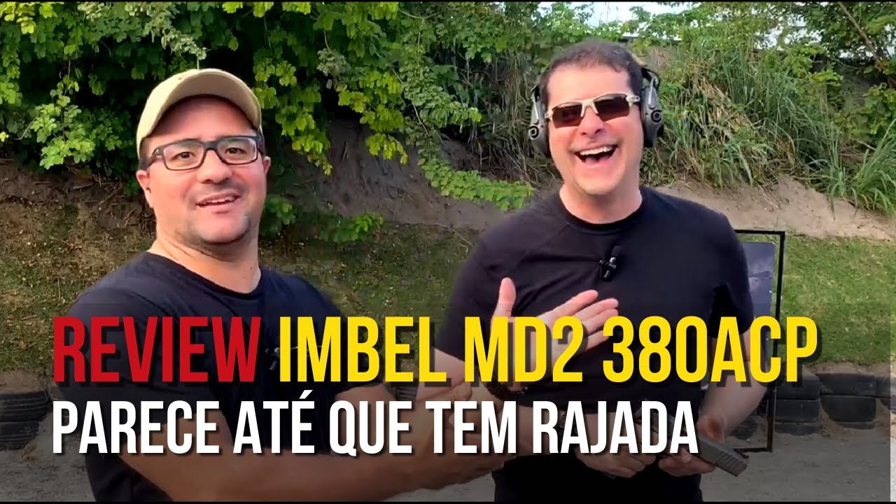REVIEW Pistola Imbel MD2 380ACP Customizada - A melissinha do tiro