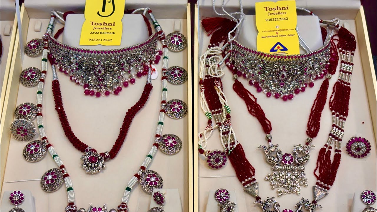 Oxidised Chandi New Design Full Set | Handmade Indian Silver Jewellery | Heritage & Traditional 