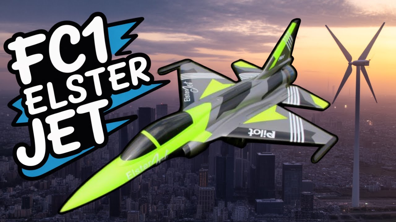 Pilot Rc Elster Jet FC1 3D JetPower 2025