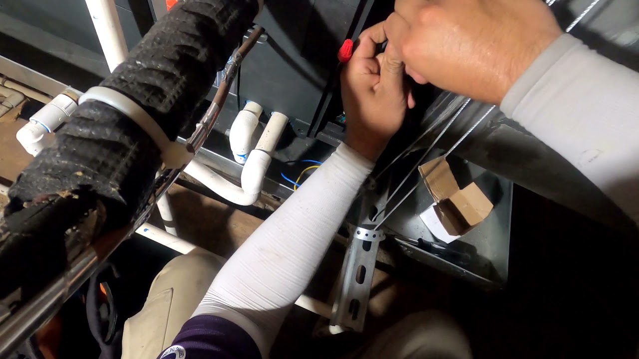 How to install an air scrubber (air purifier) on an air handler. A/C REPAIRS INSTALLATIONS PHOENIX