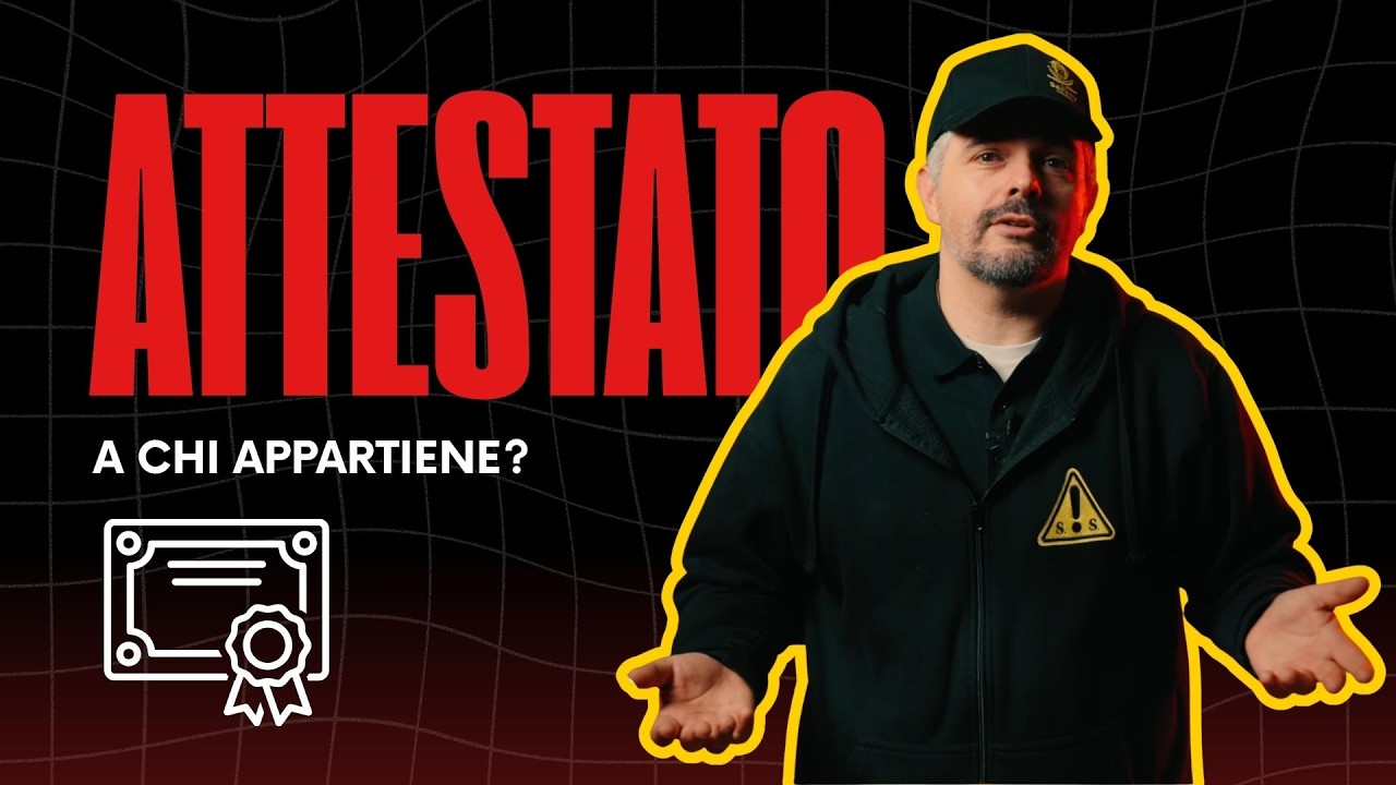 A chi appartiene l'ATTESTATO di FORMAZIONE?