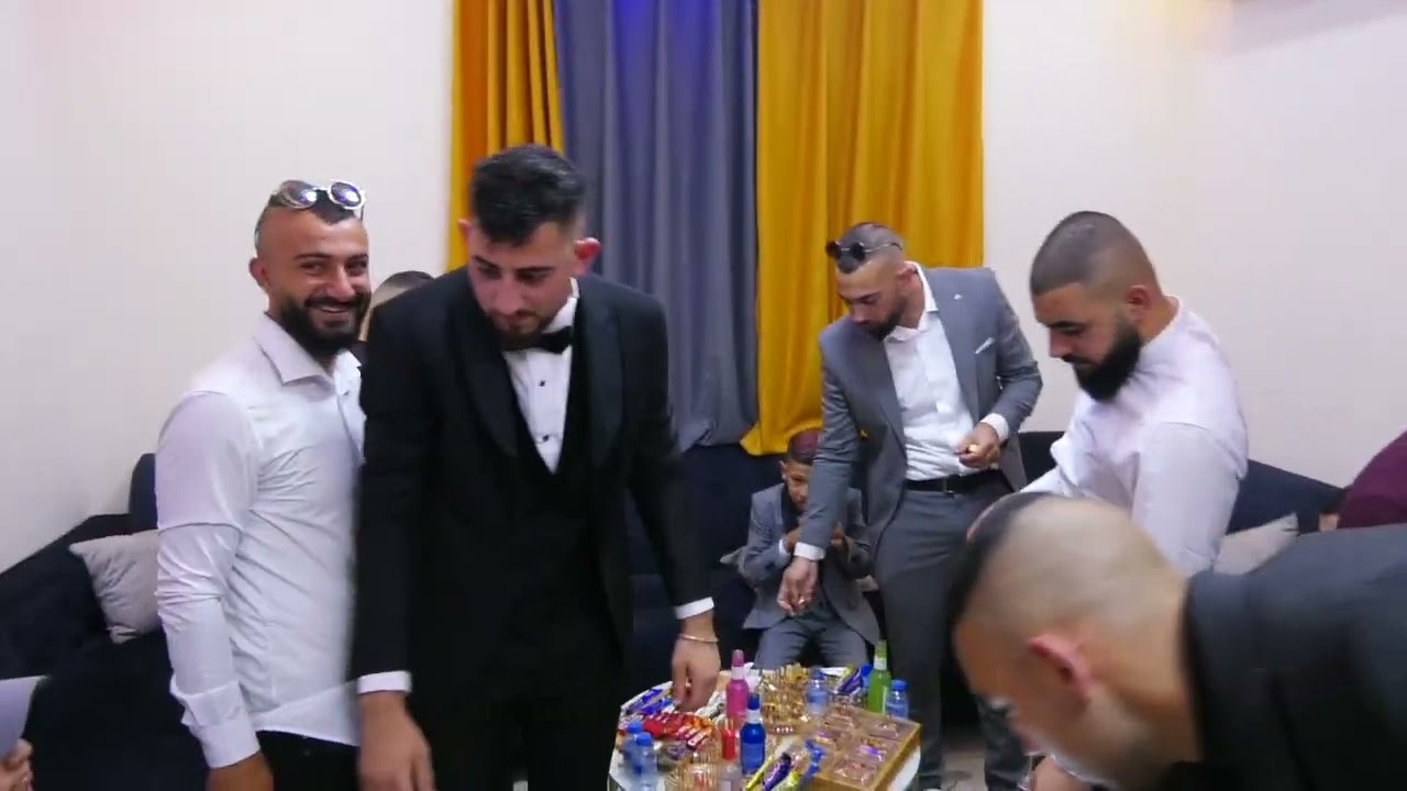 زفة العريس الغالي عاصف ريان (قراوه  بني حسان)